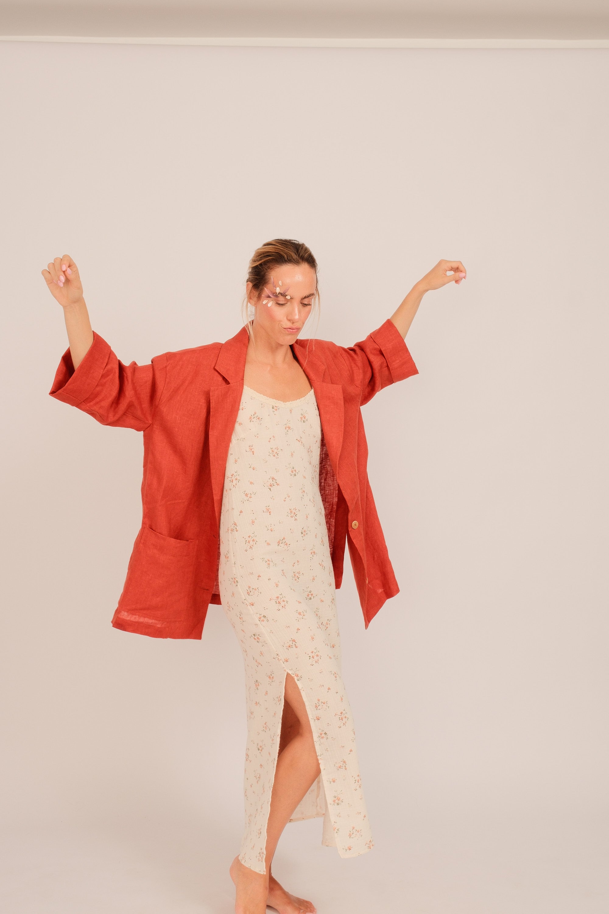 Blazer Estrella Red Fig