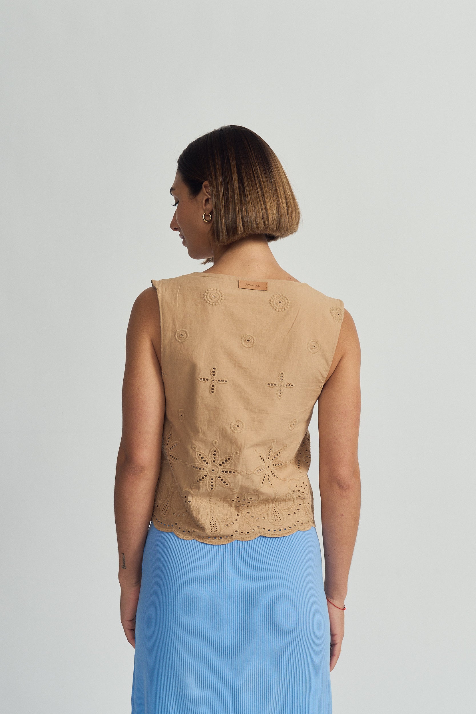 Margot Beige Vest