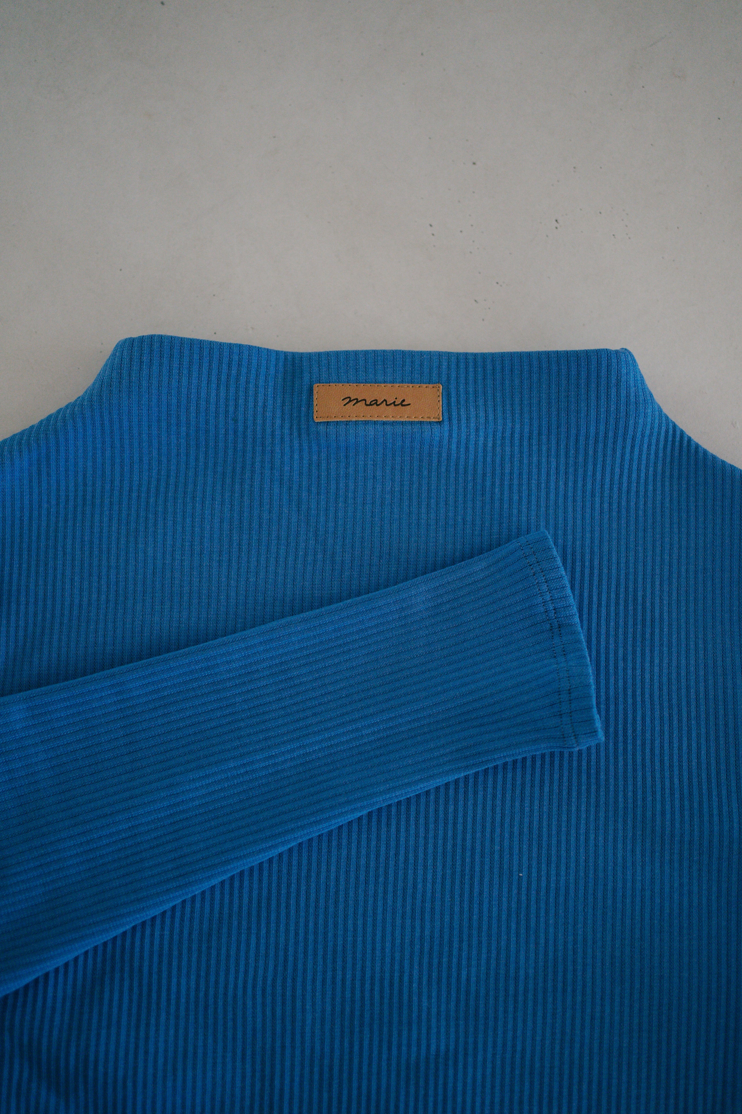 Top Alto Azul Orgânico