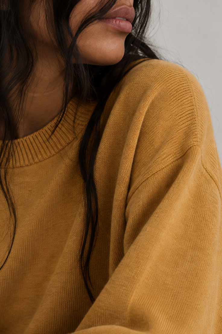 Sweater Anne Azafrán