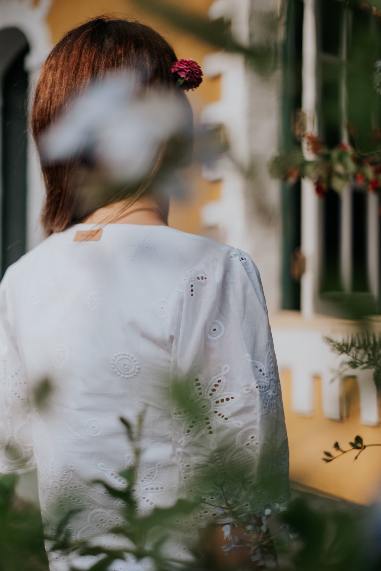Blouse Begonia White