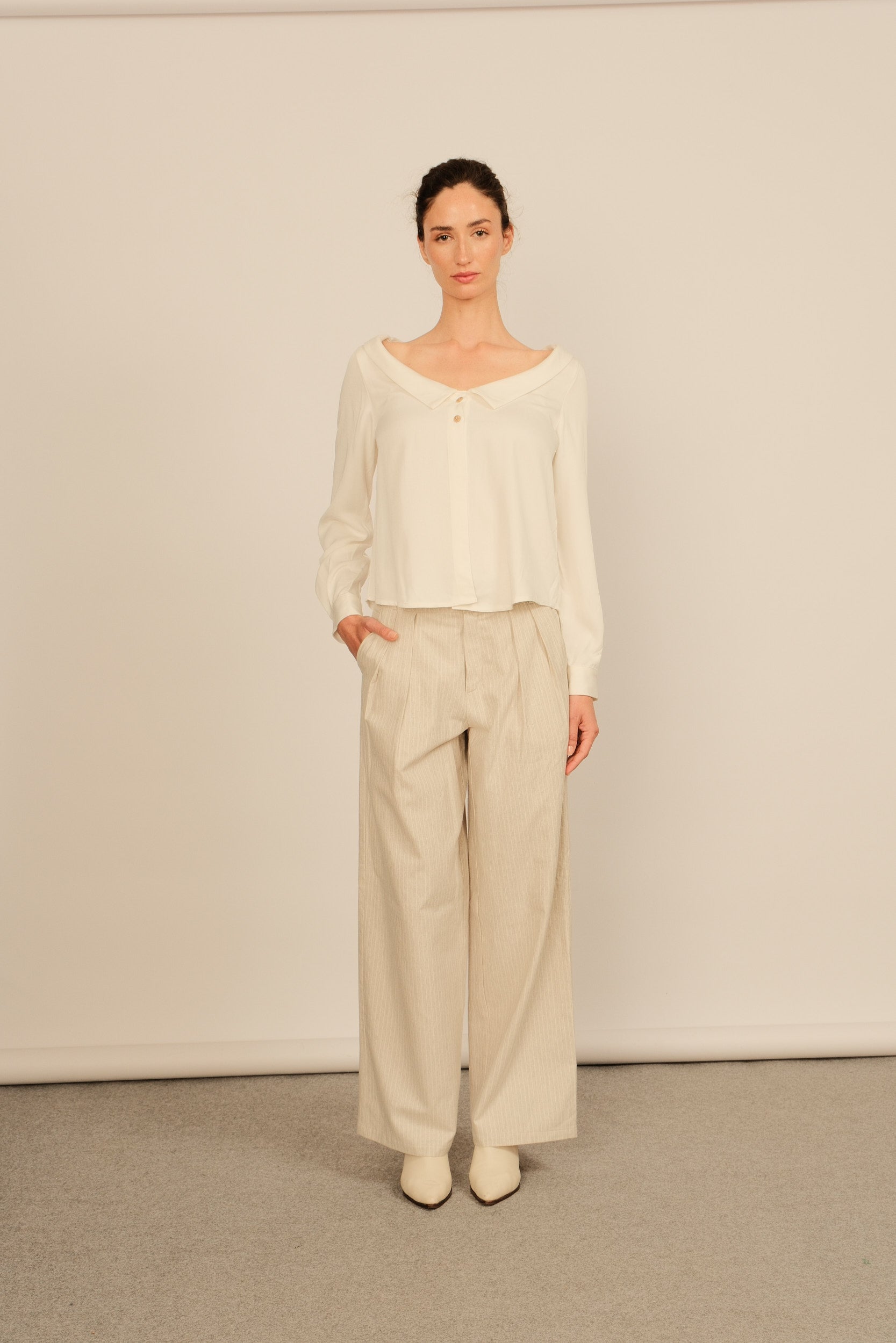 Calças Belém Riscas