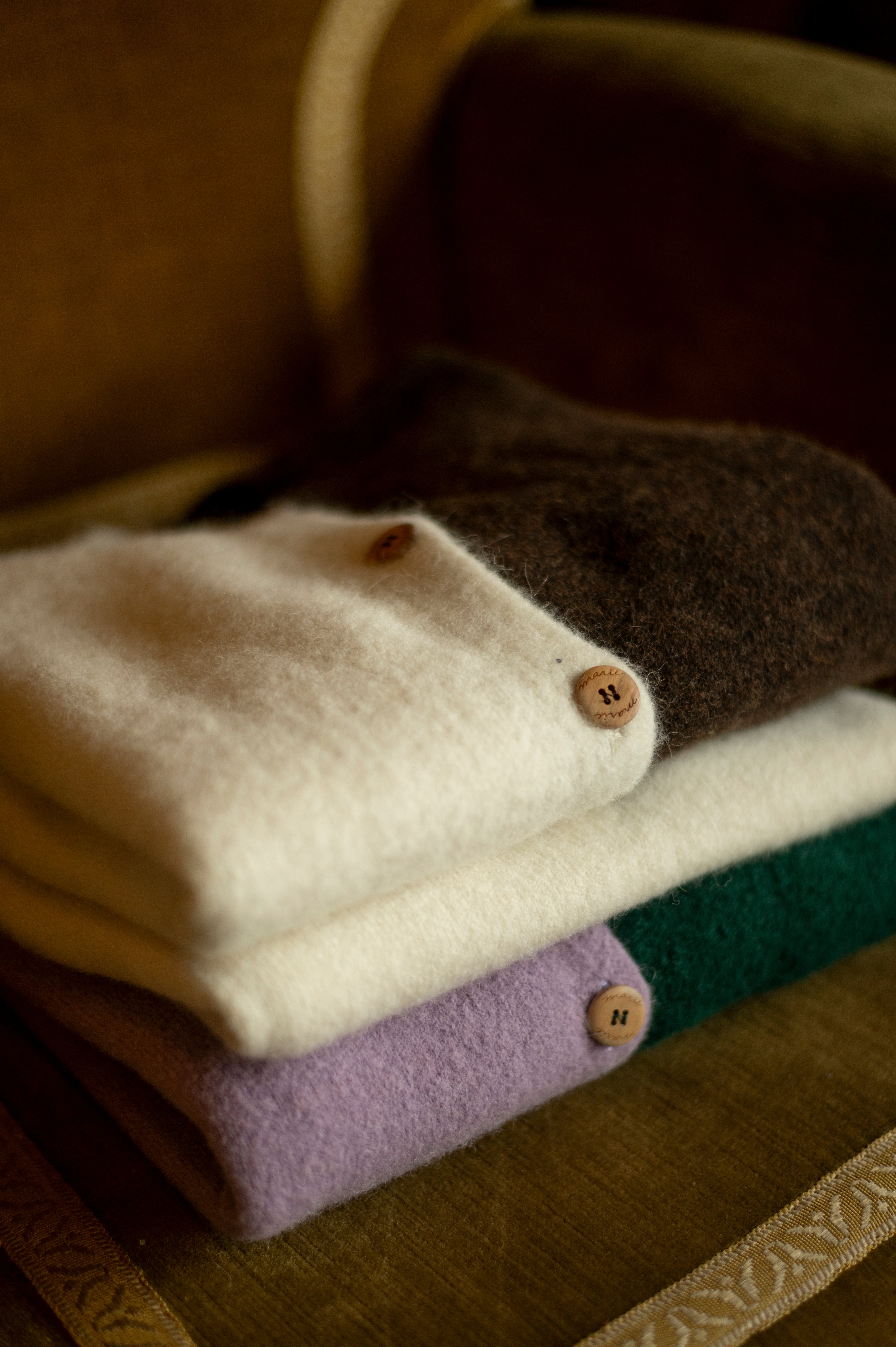 Green/Lilac Chiado Cardigan