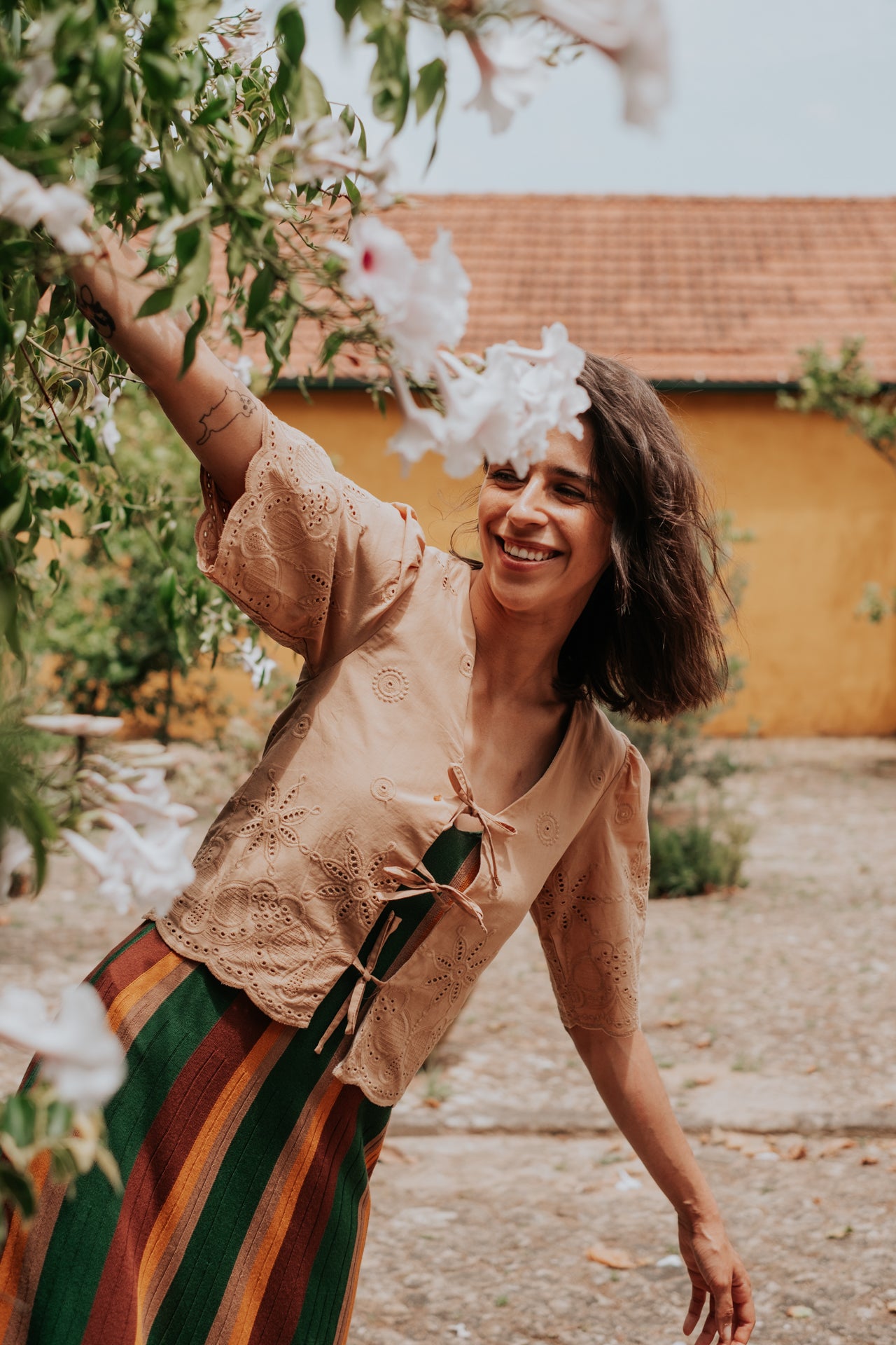 Blouse Begonia Beige