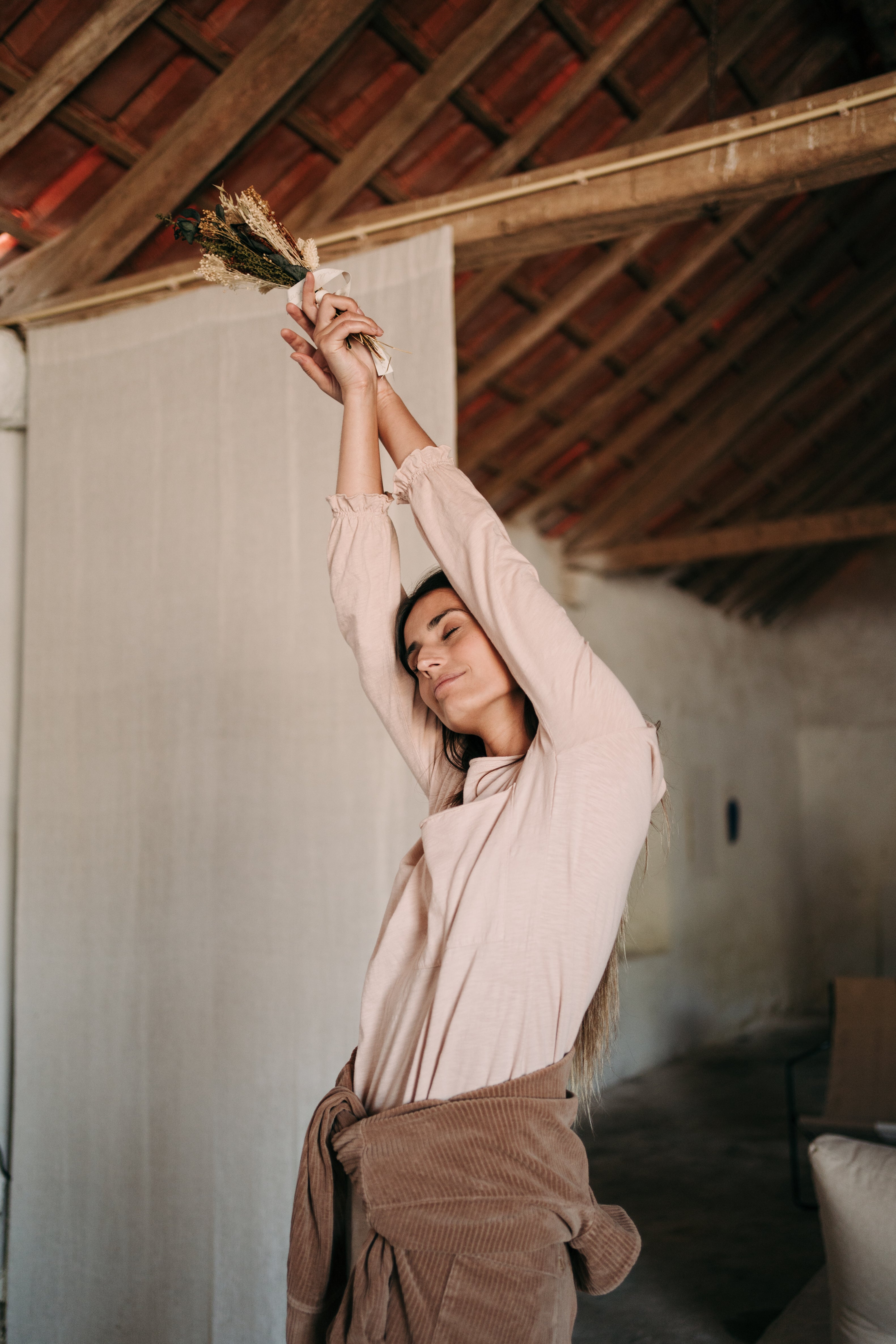 Dress Virginia Creme Rosé