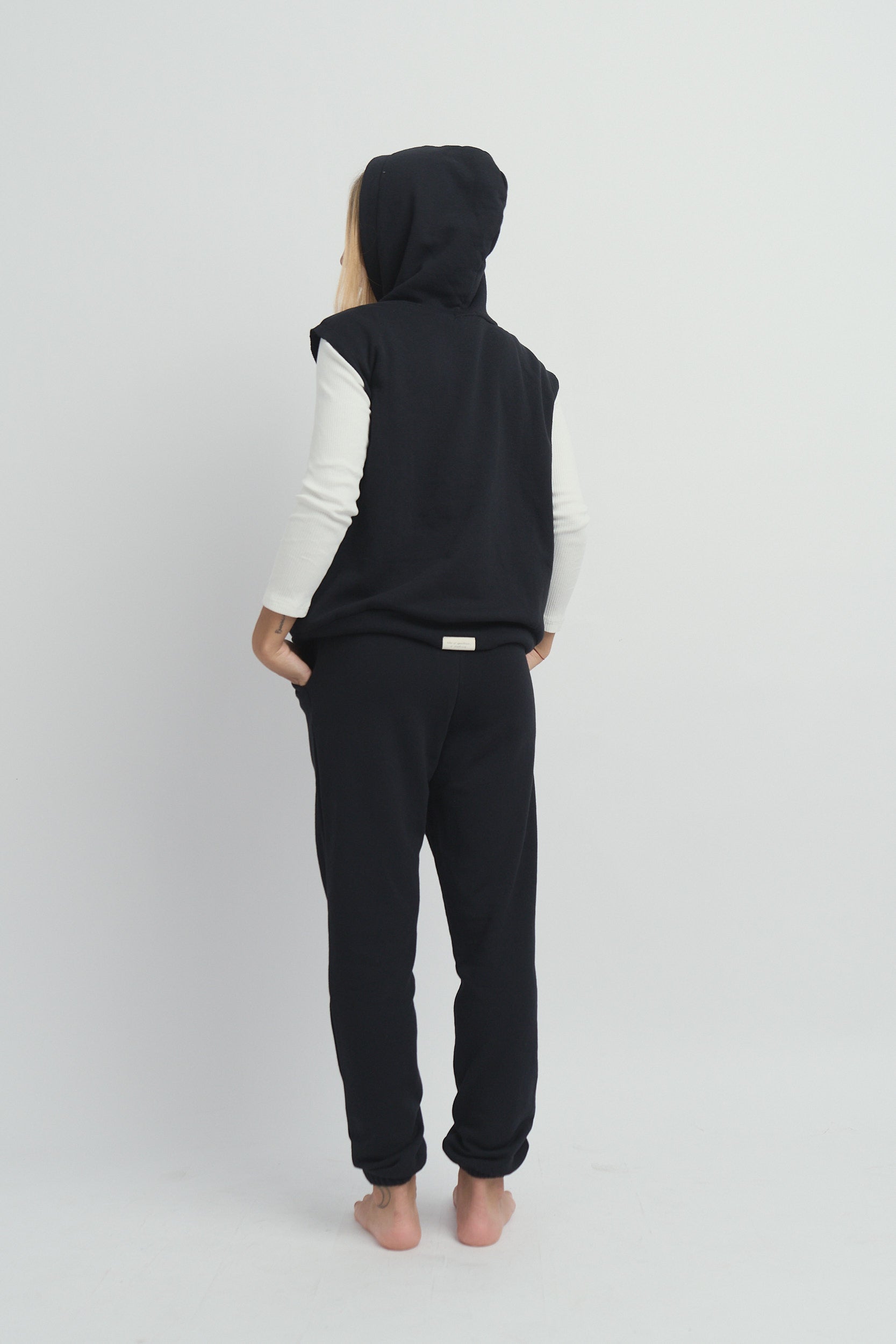 Sweat Vest Constanza Black