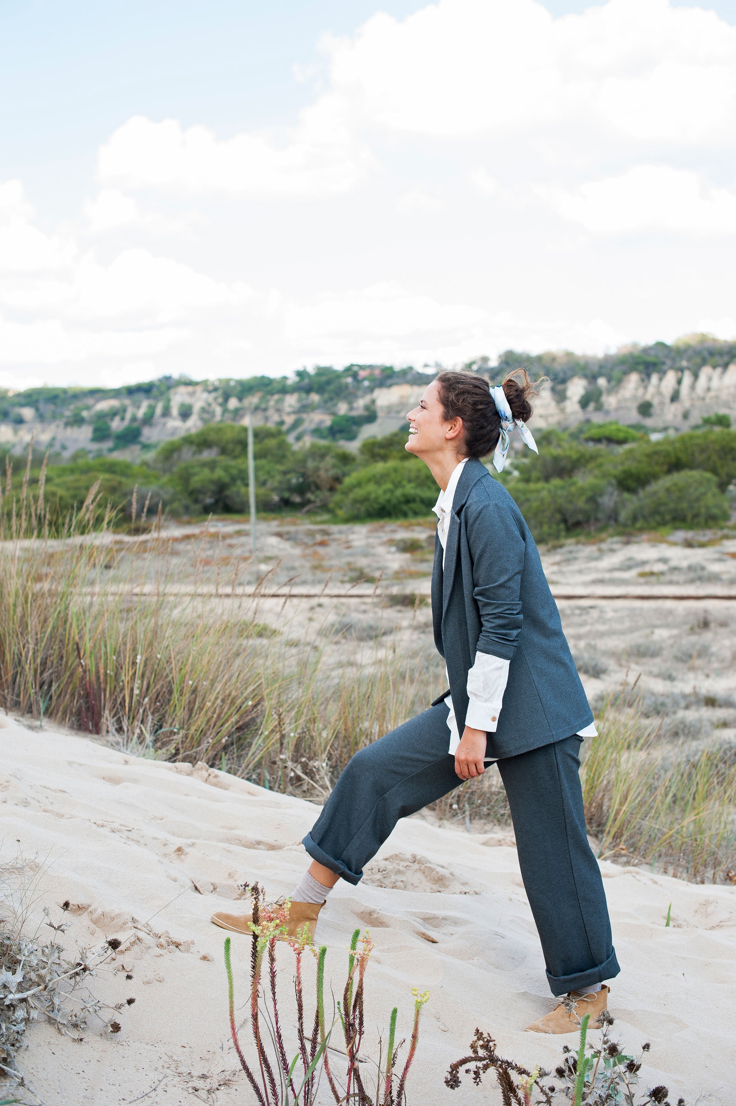 Blazer Lillie Dark Grey