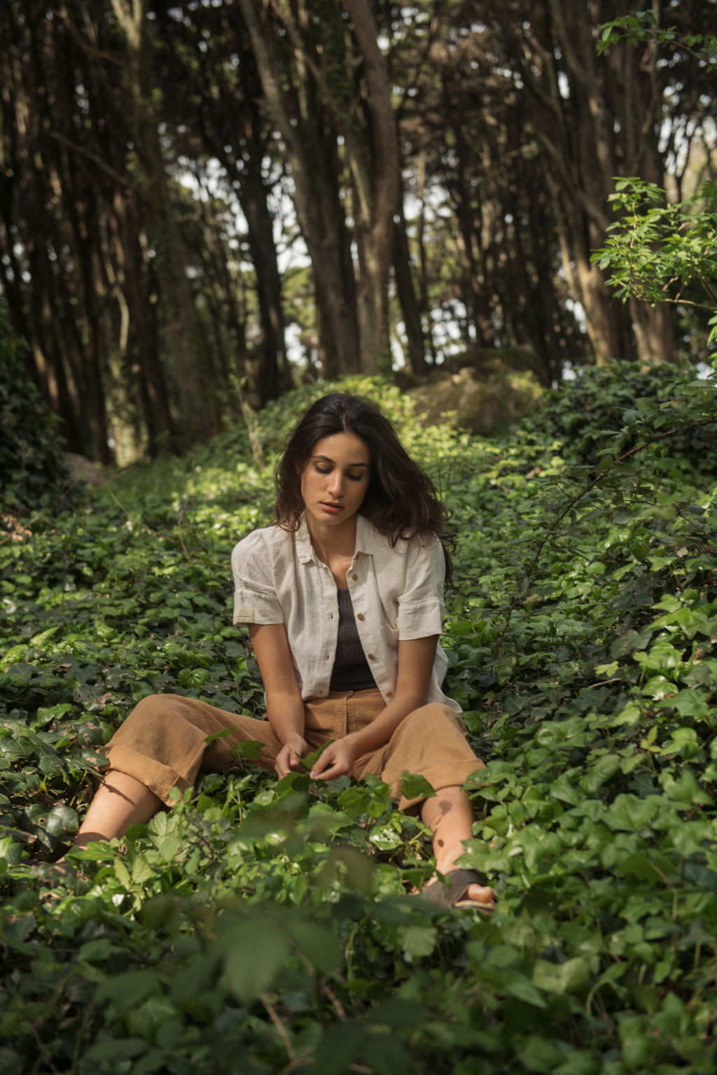 Sandrine Honey Trousers