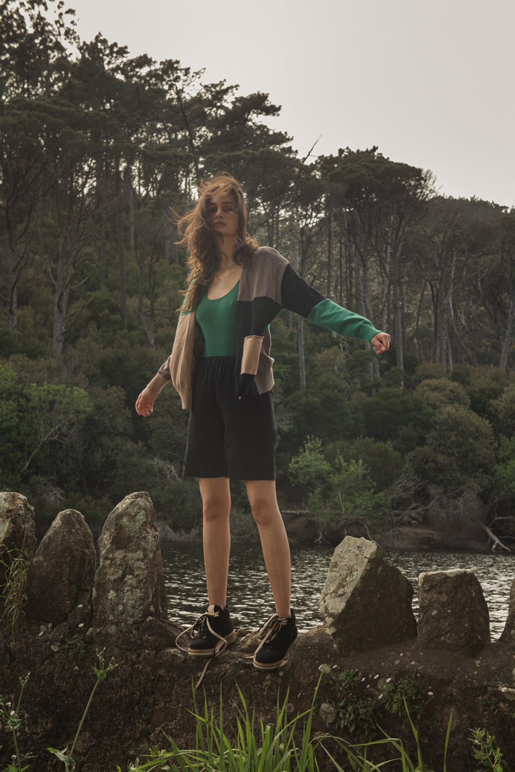 Antonia Black Shorts