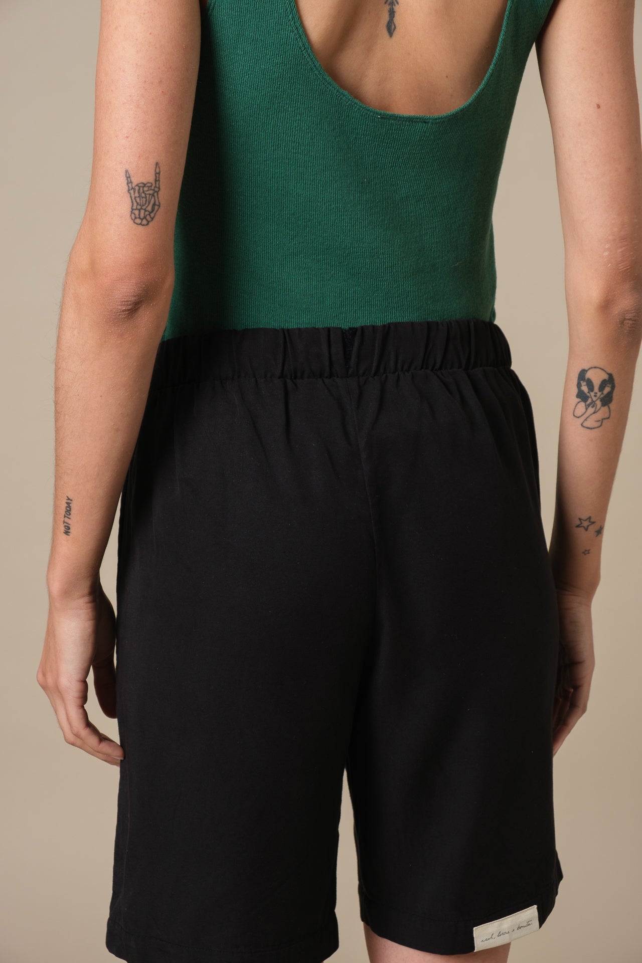 Antonia Black Shorts