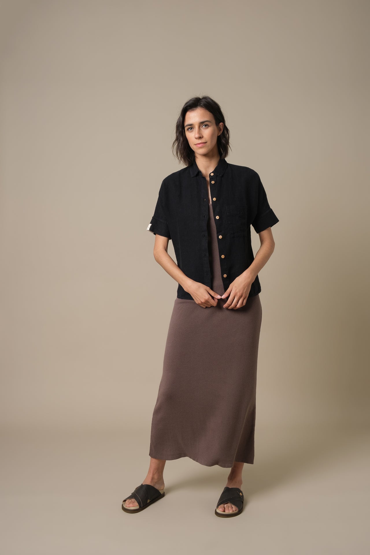 Giuliana Black Shirt