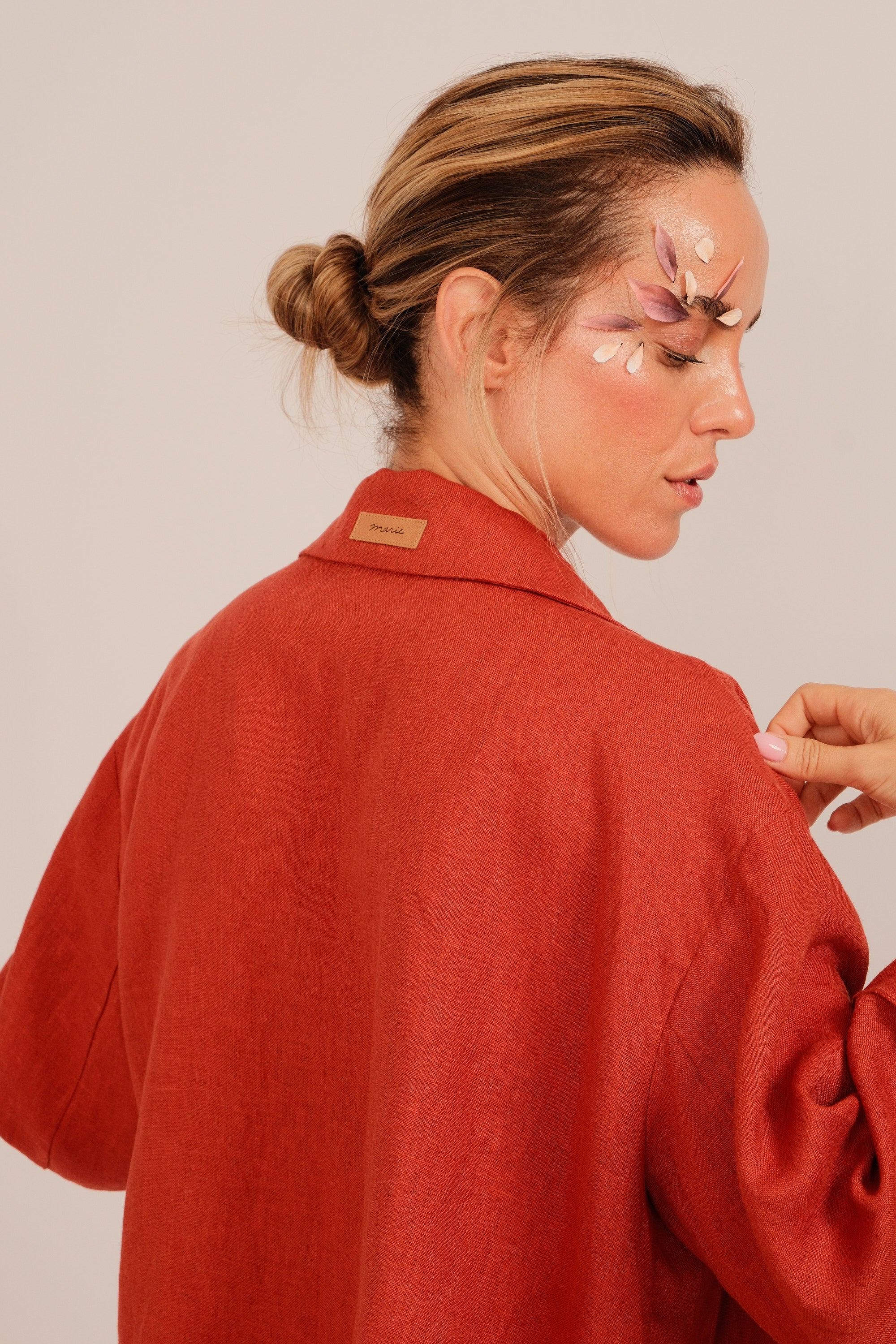 Blazer Estrella Red Fig