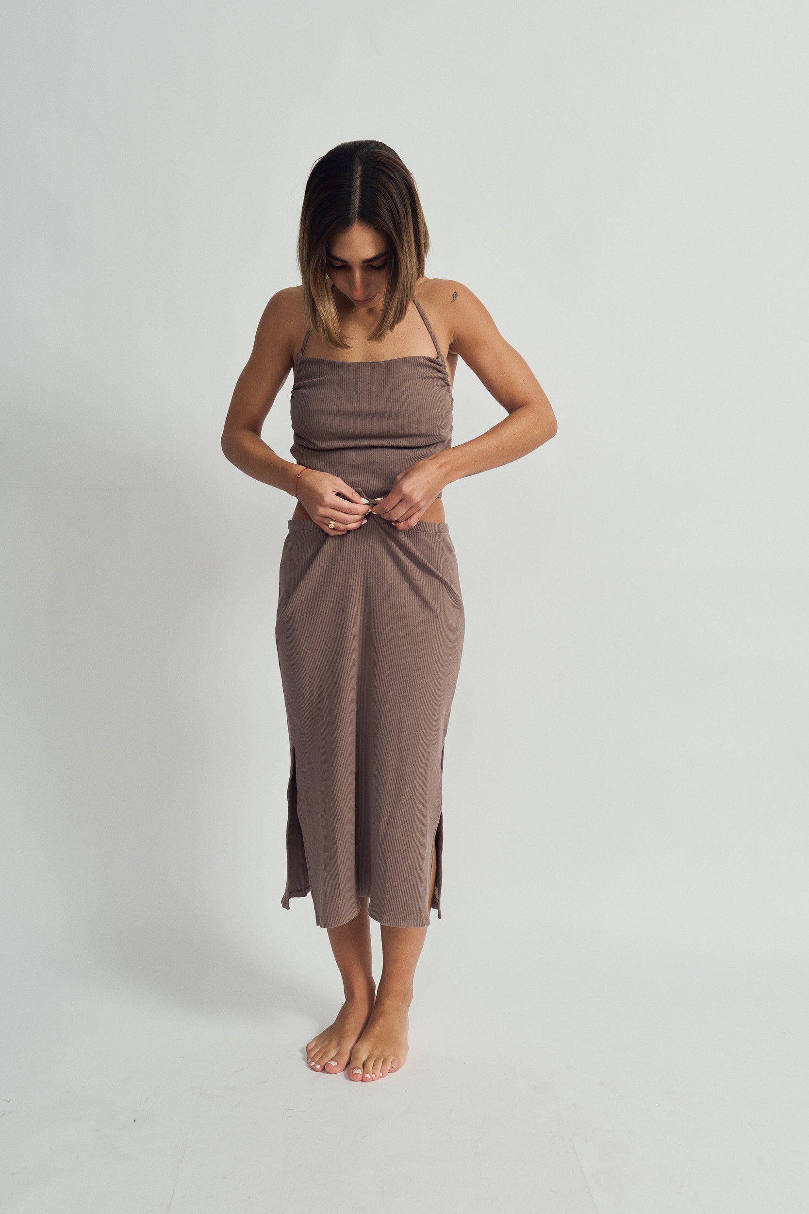 Dress Cala Chocolate Organic