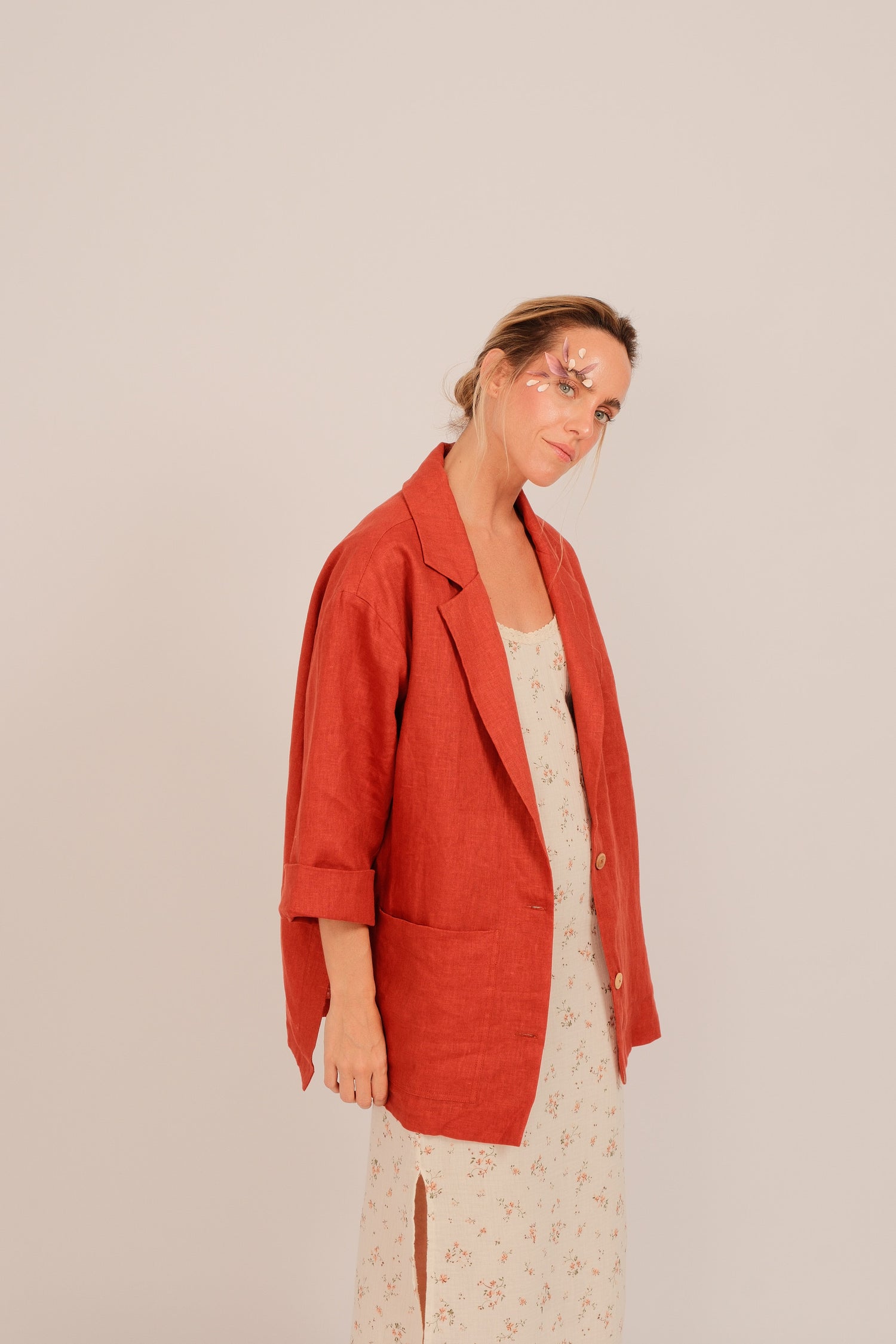 Blazer Estrella Red Fig