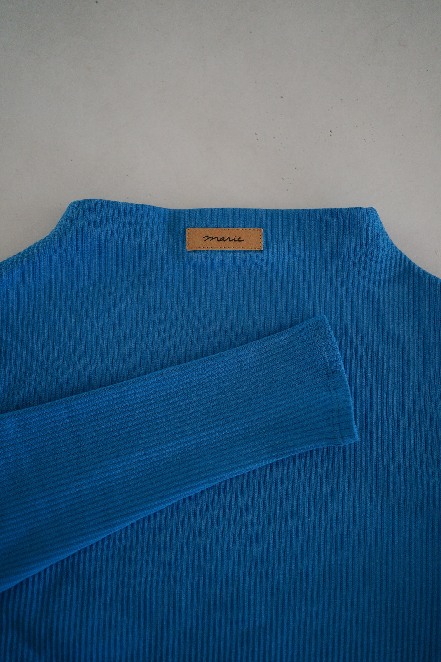 Top Alto Azul Orgânico 