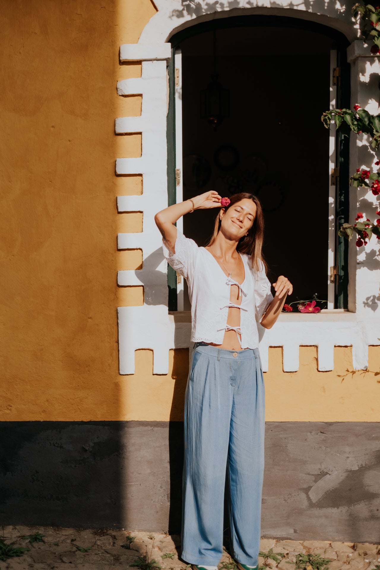 Blouse Begonia White 