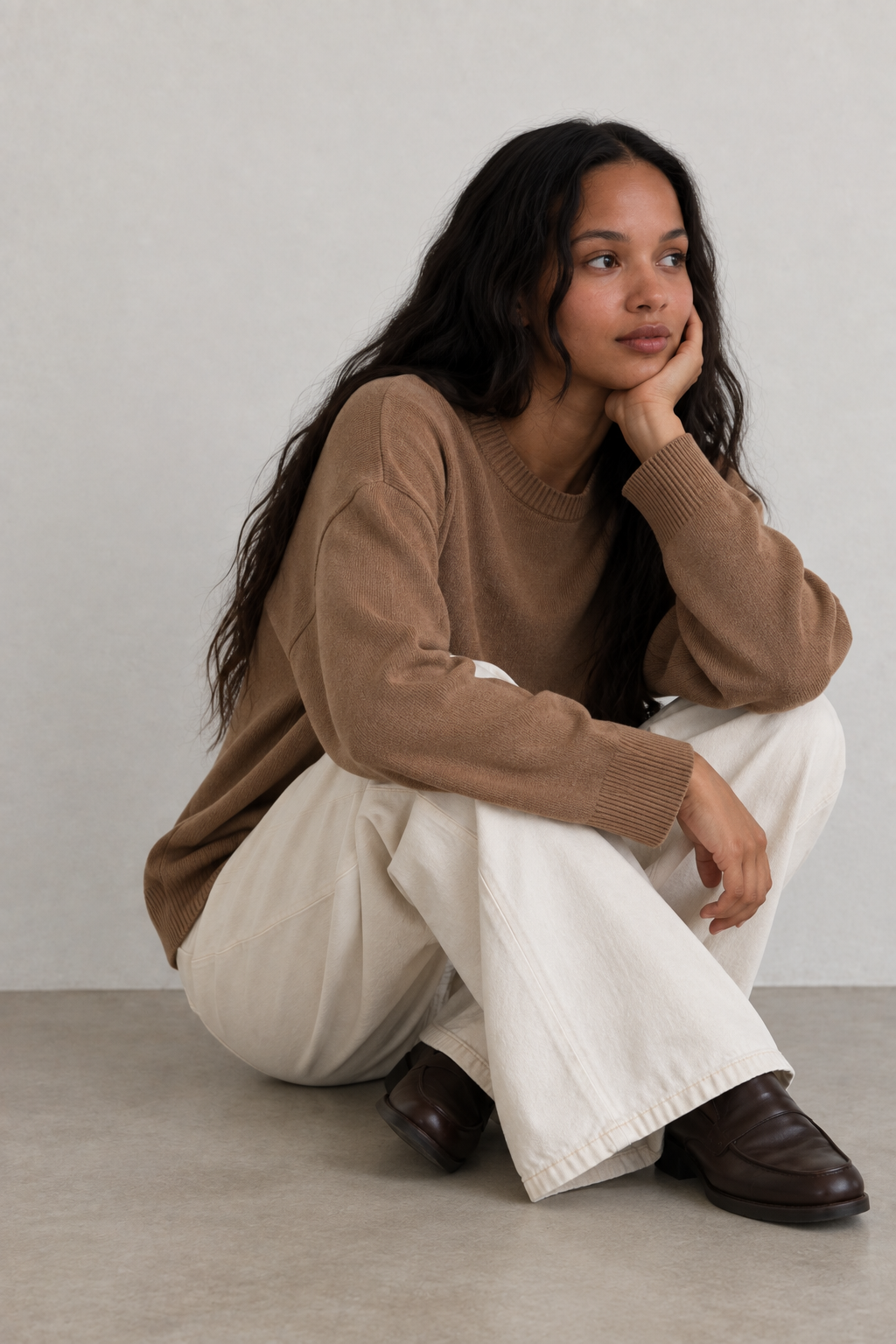 Sweater Anne Nut