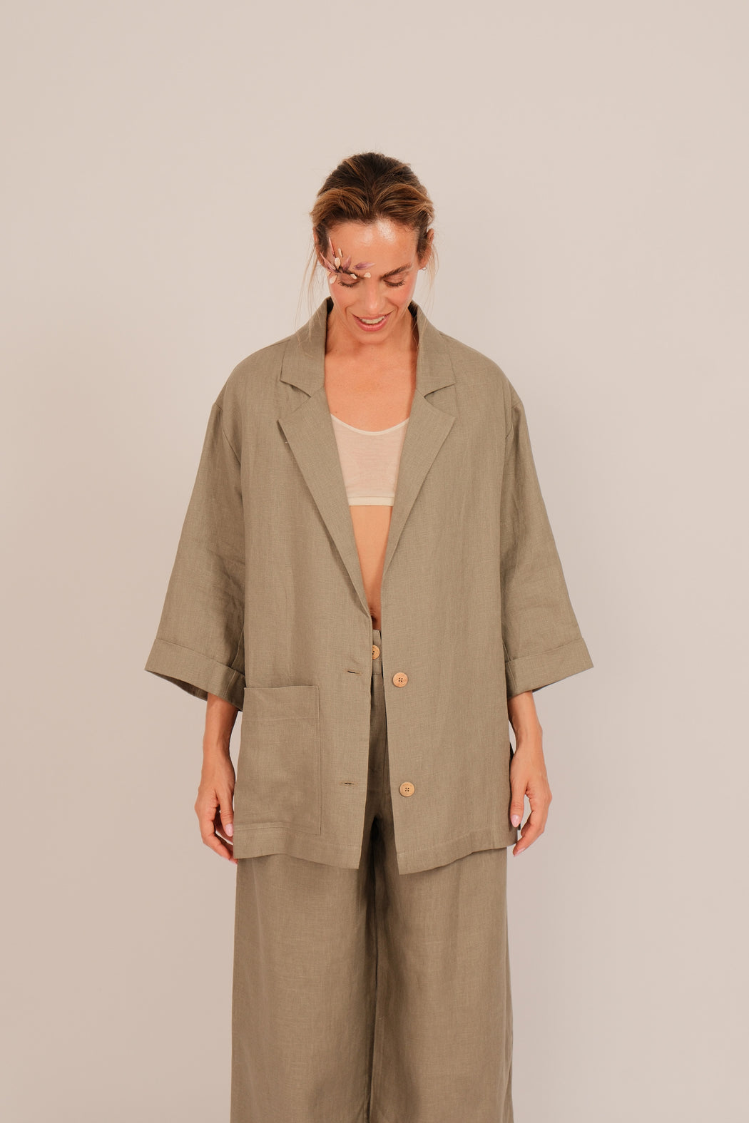 Blazer Estrella Sage Green