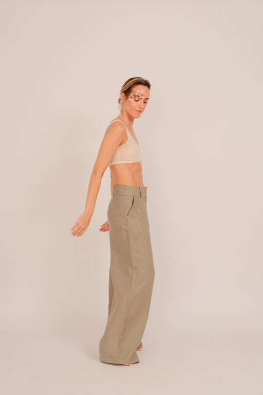 Trousers Olivia Sage Green