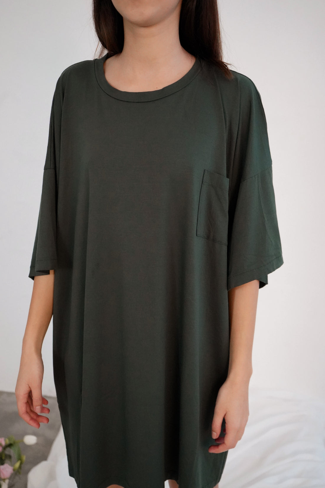 T-Shirt Dress Ailen Green