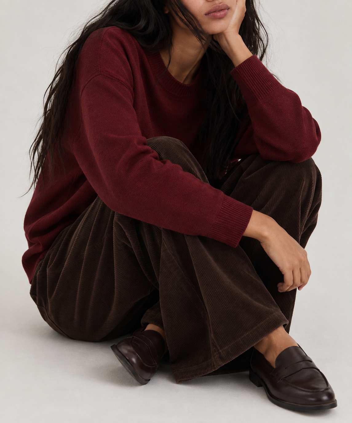 Sweater Anne Granate