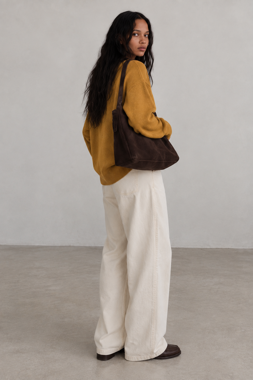 Sweater Anne Azafrán