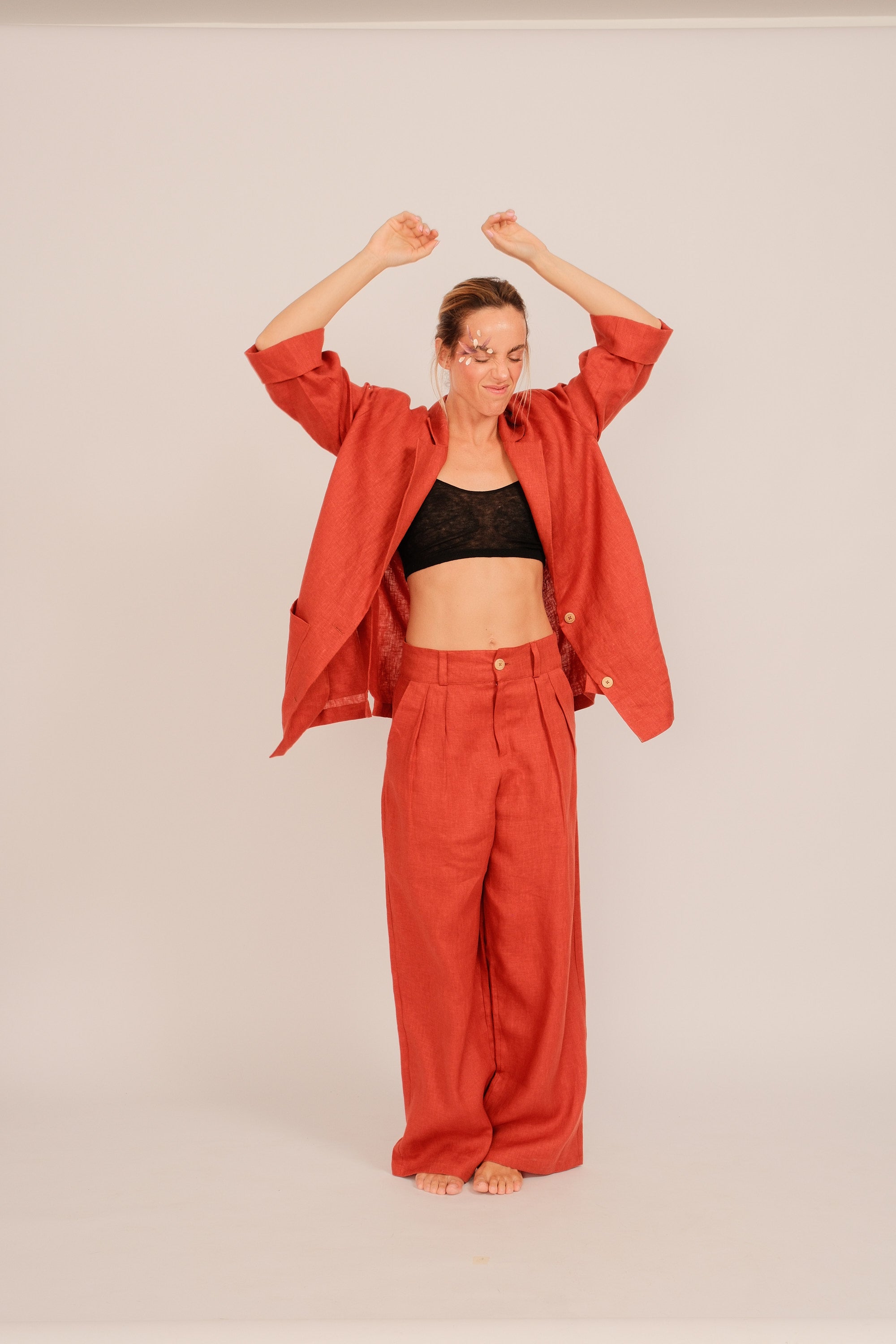 Calça Olivia Red Fig