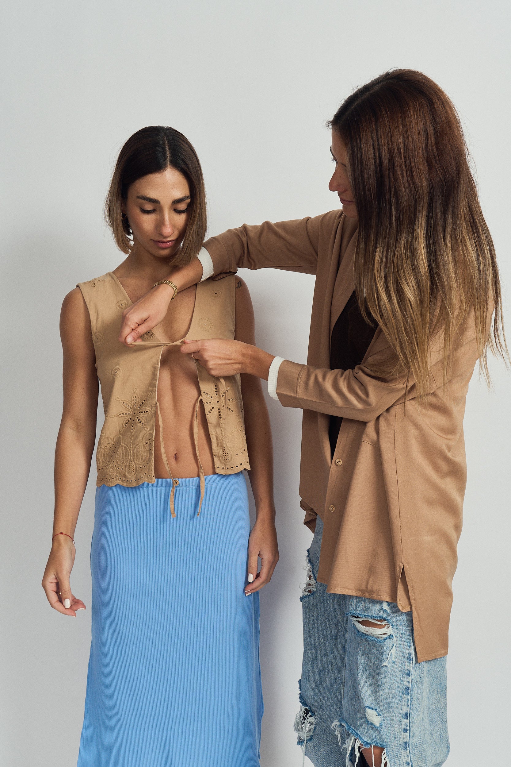 Margot Beige Vest 