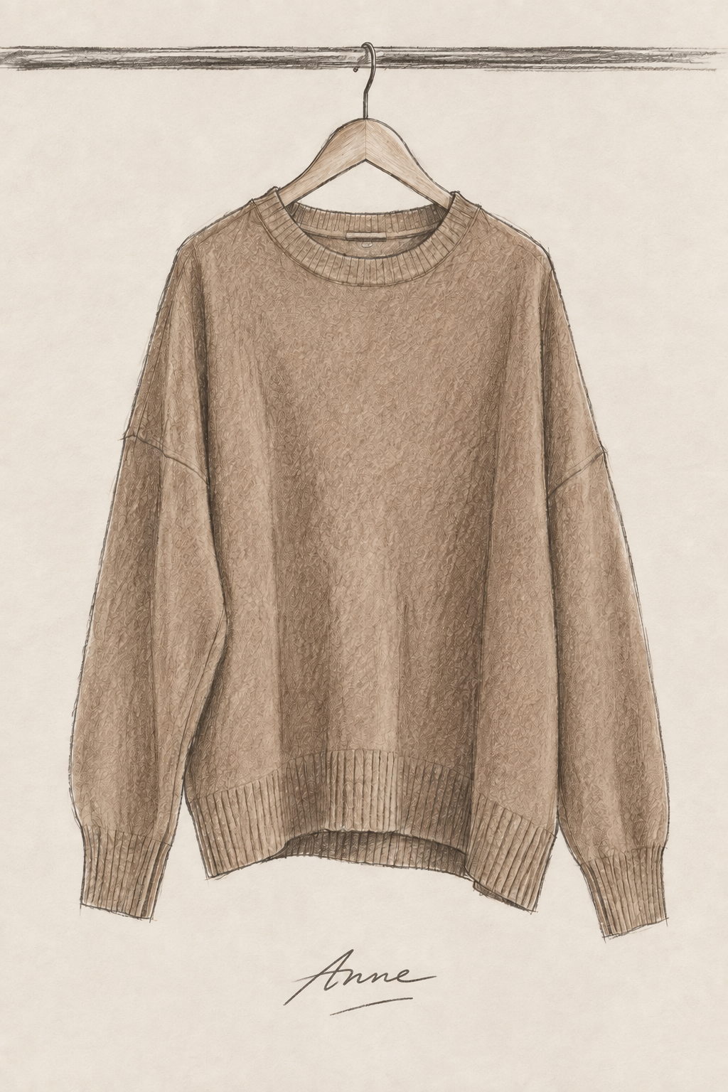 Sweater Anne Nut
