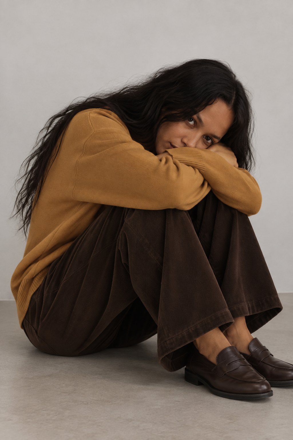 Sweater Anne Azafrán
