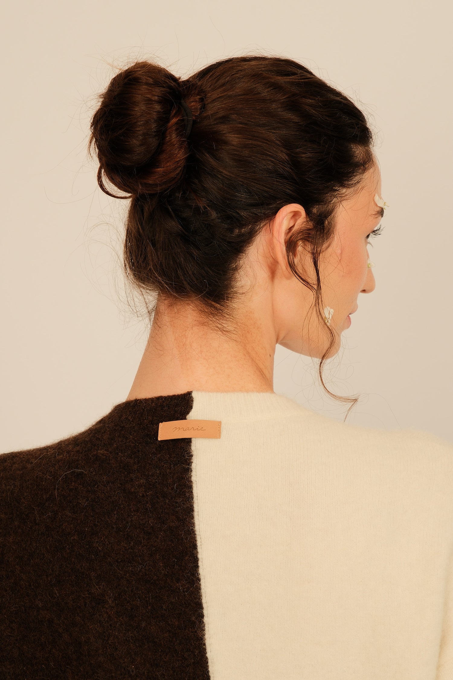 Chiado Cardigan Chocolate/Gardenia