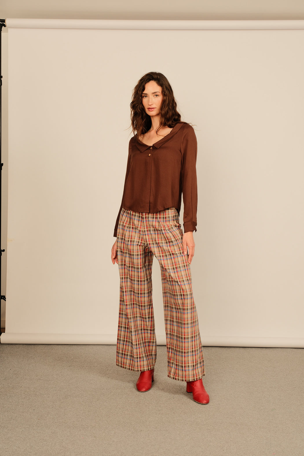 Trousers Belem Plaid