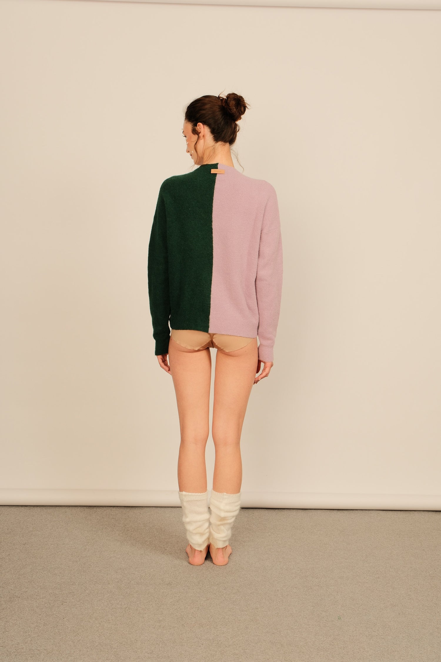 Green/Lilac Chiado Cardigan 