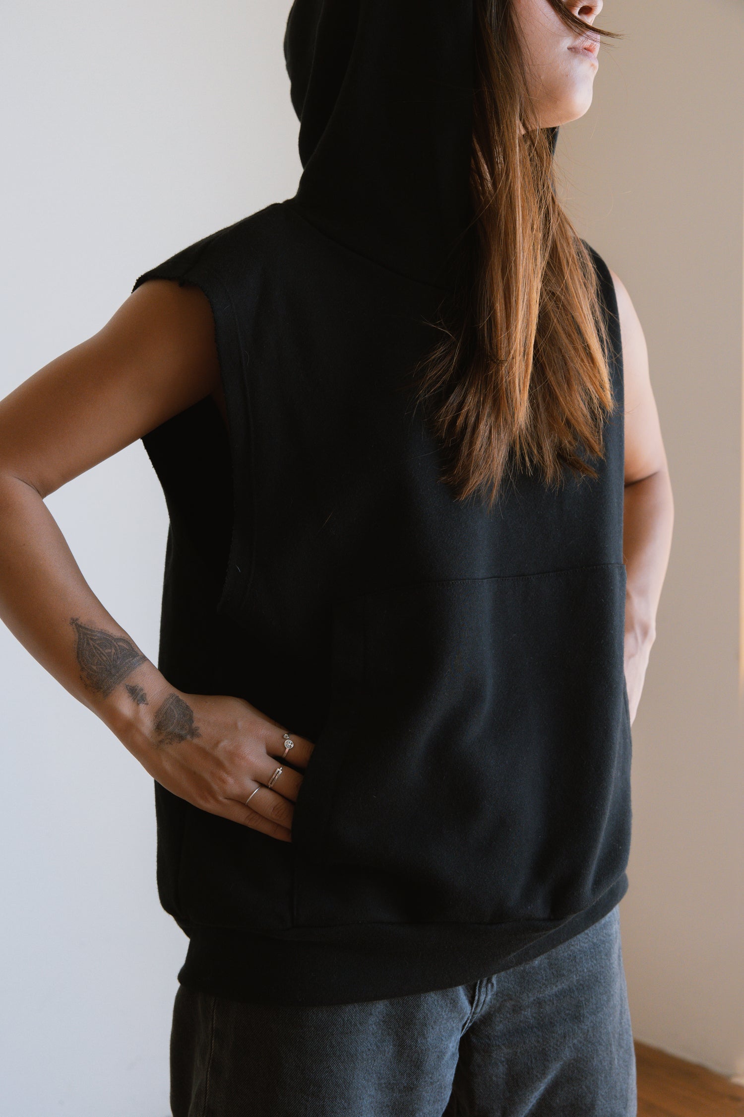 Sweat Vest Constanza Black