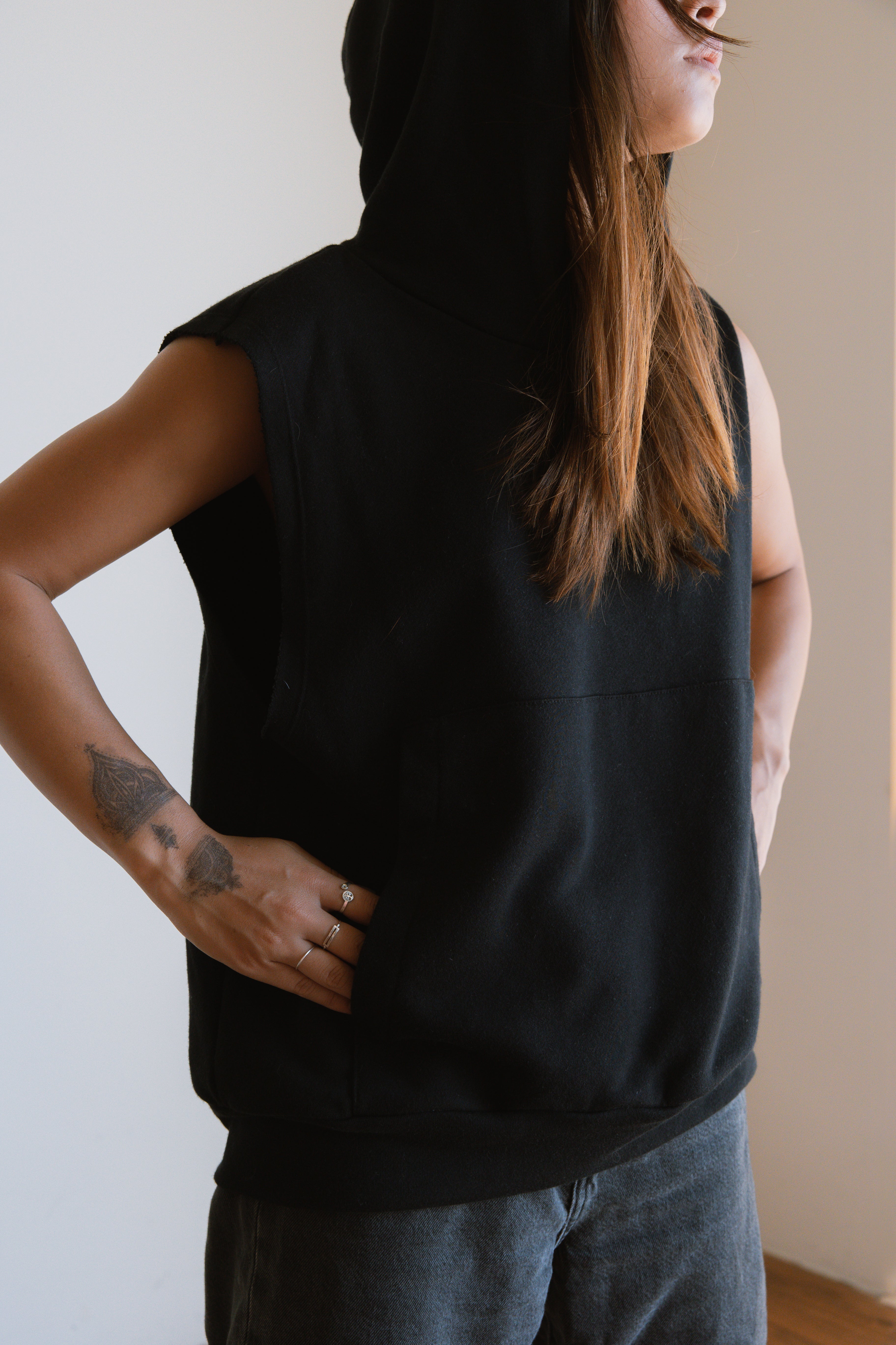 Sweat Vest Constanza Black