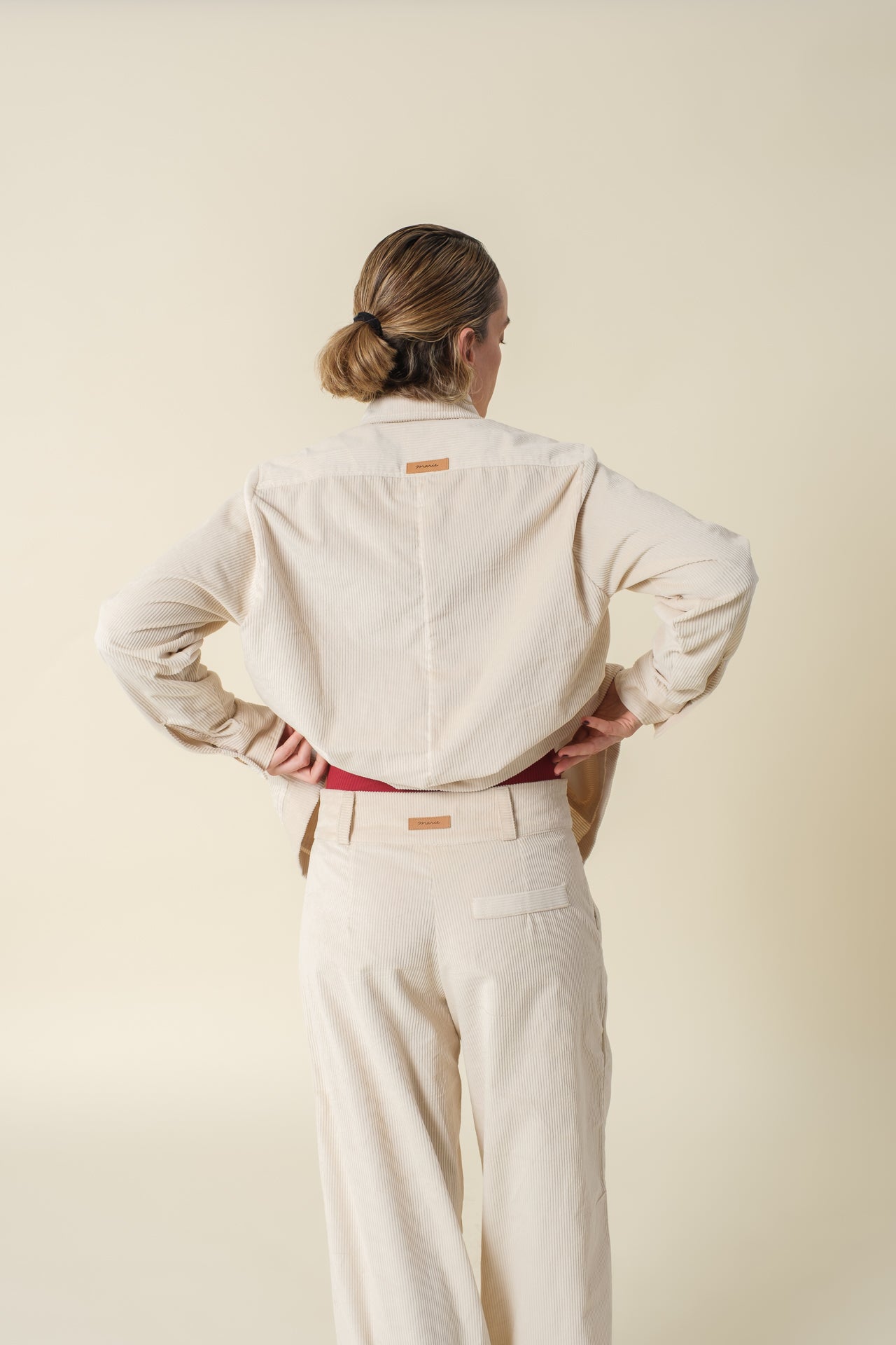 Coat Corduroy Noa Off White