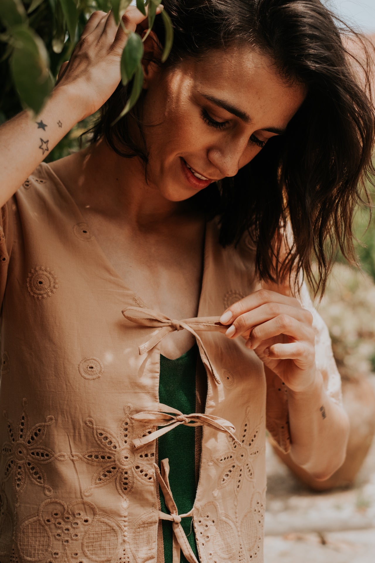 Blouse Begonia Beige 