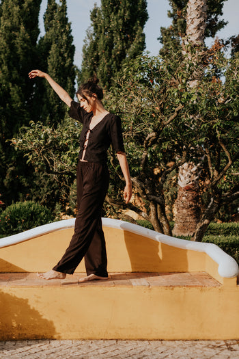 Trousers Rosa Black