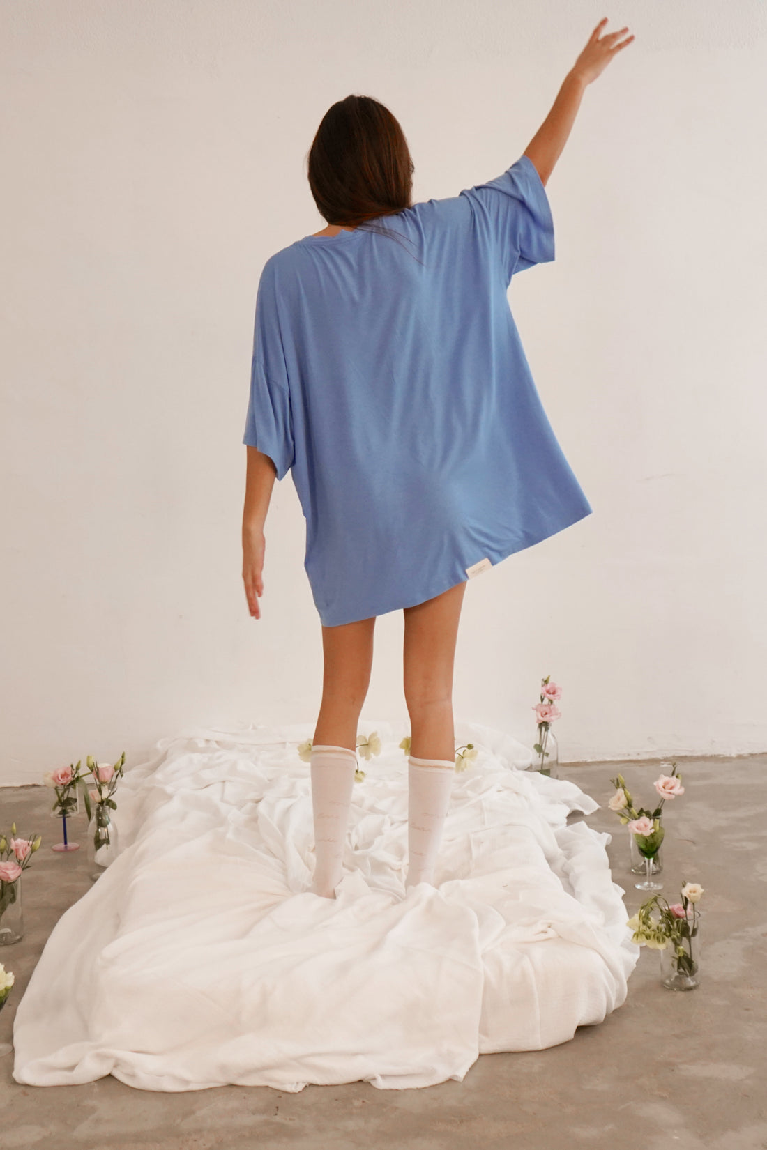 T-Shirt Dress Ailen Blue