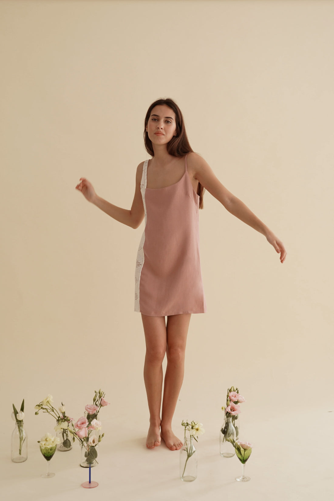 Dress Alba Old Rose