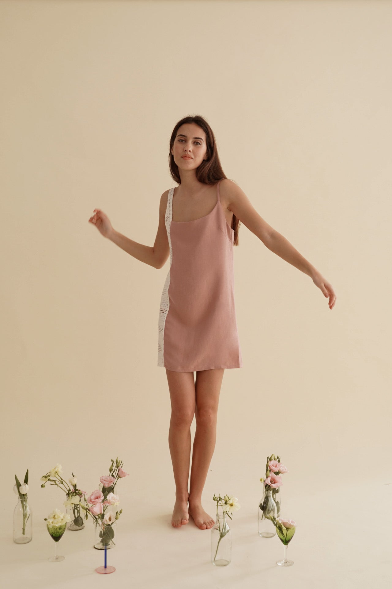 Dress Alba Old Rose