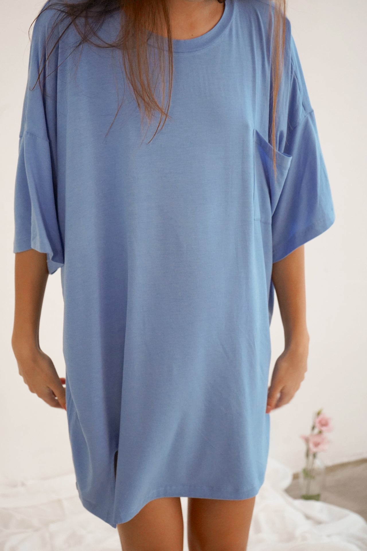 T-Shirt Dress Ailen Blue