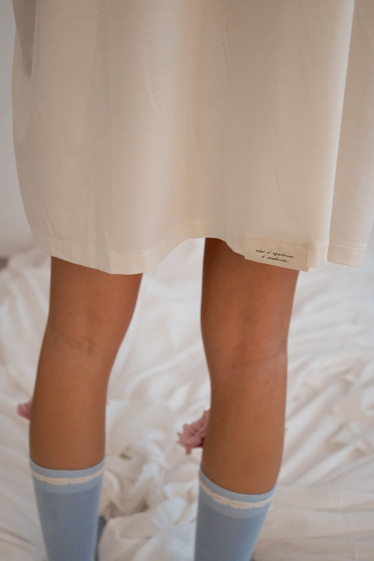 T-Shirt Dress Ailen Gardenia