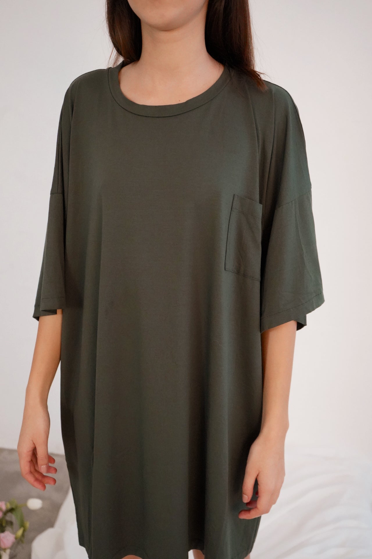 T-Shirt Dress Ailen Green