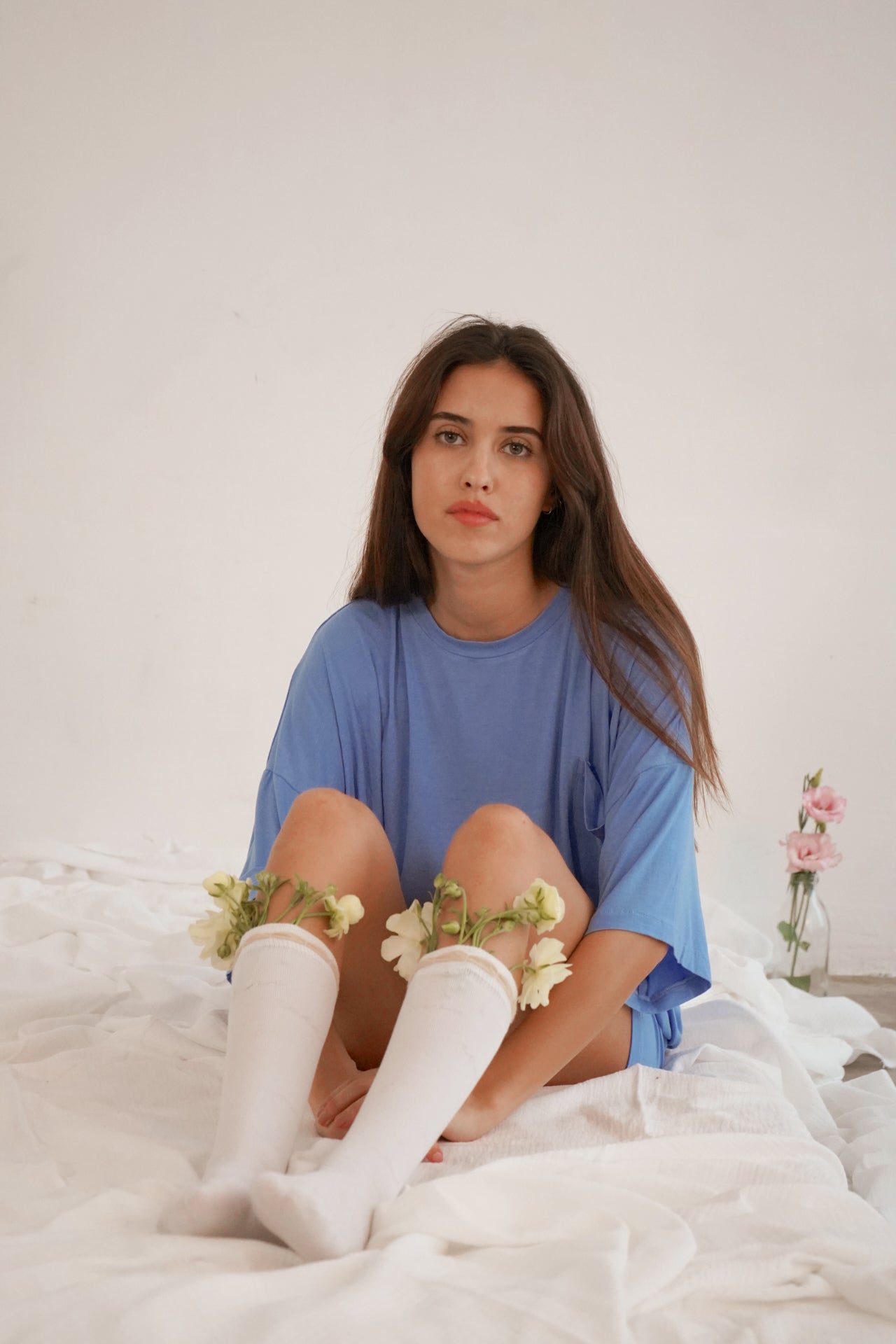 T-Shirt Dress Ailen Blue