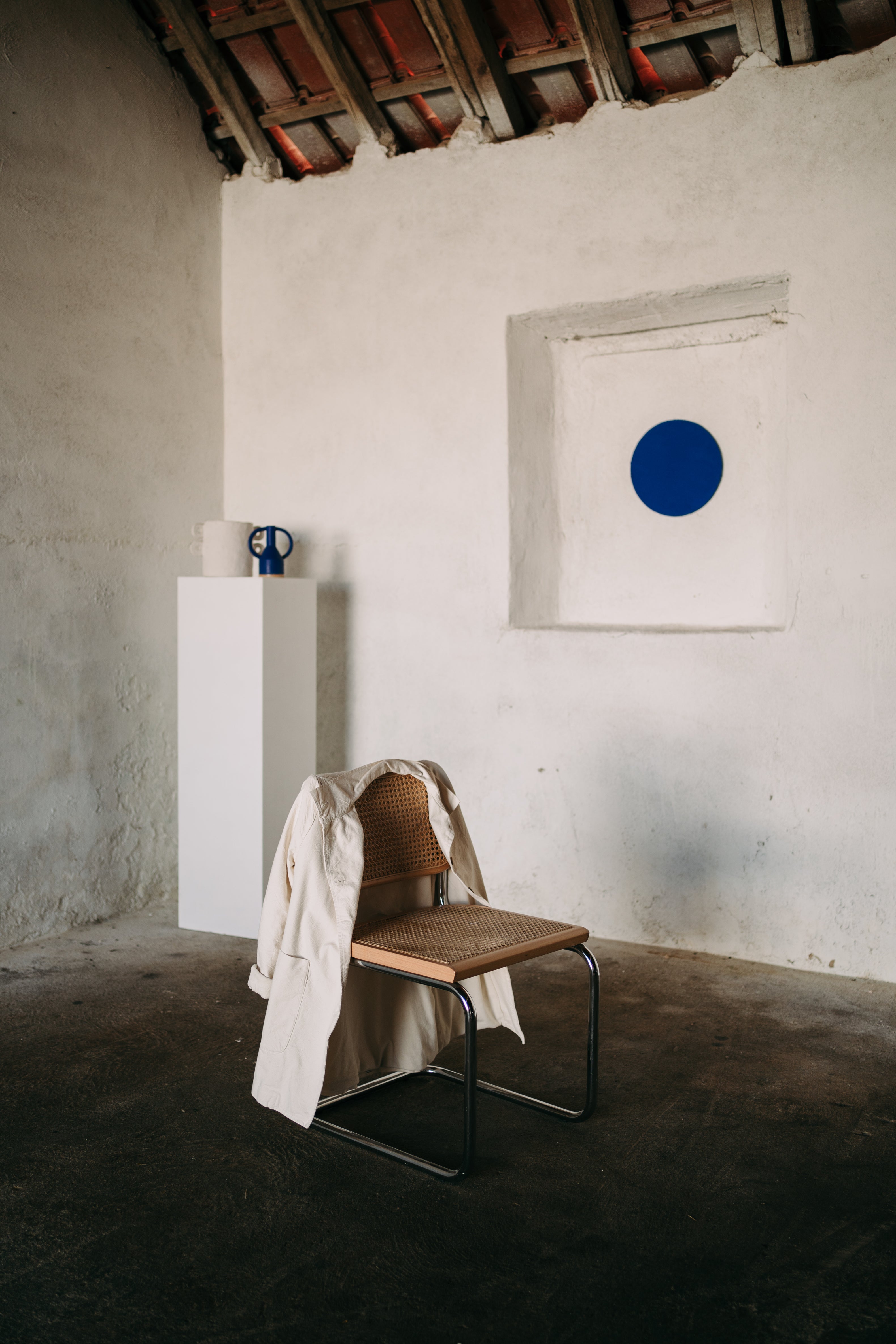 Coat Charo White Jasmine