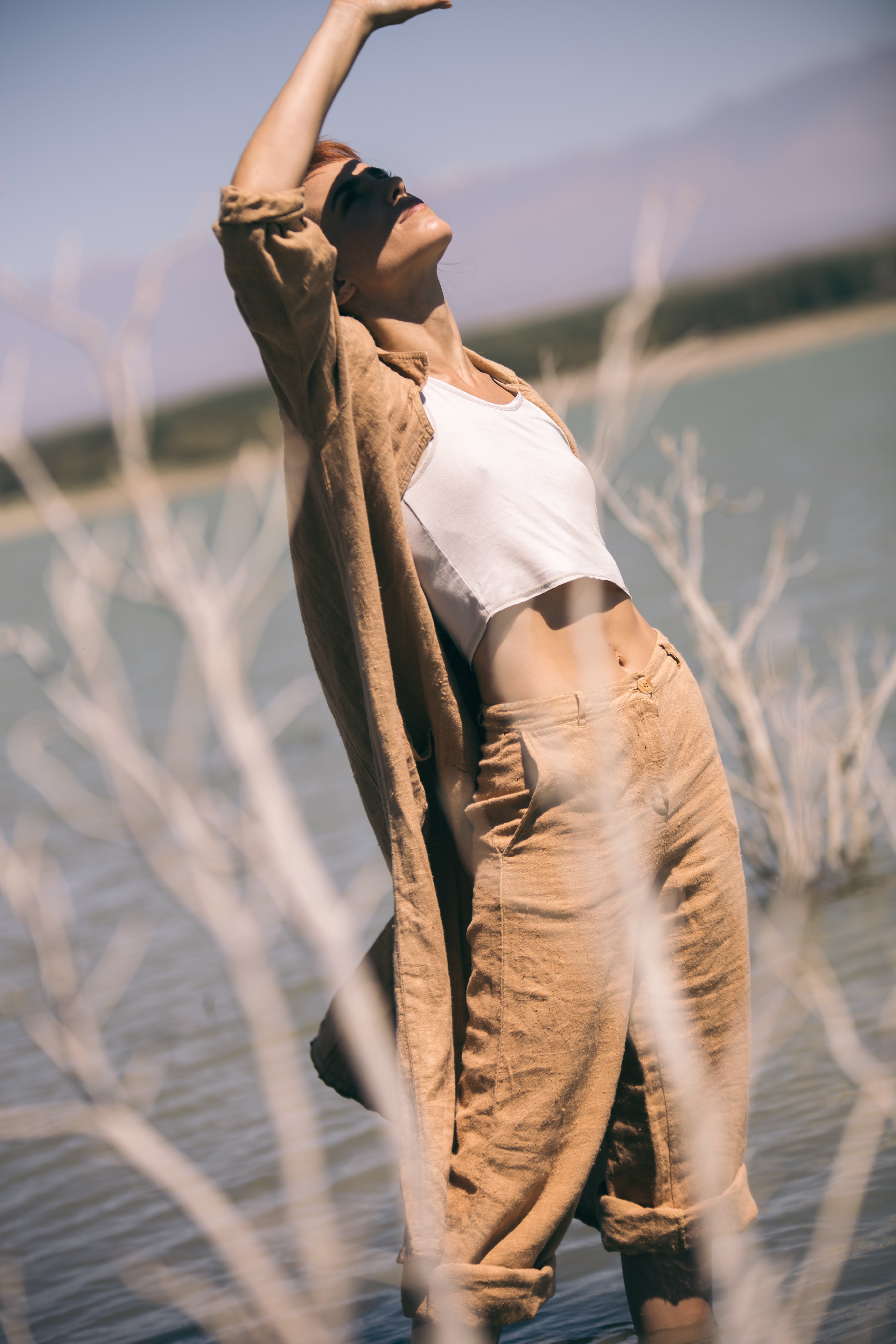 Sandrine Honey Trousers