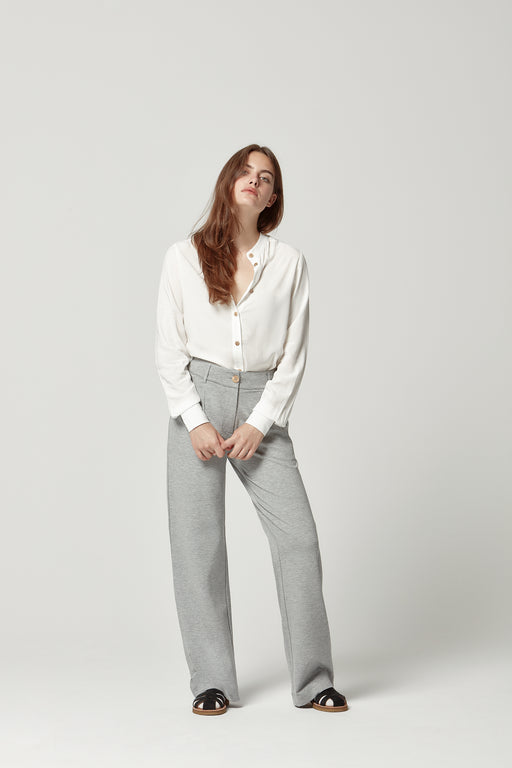 Trousers Emilie Light Grey