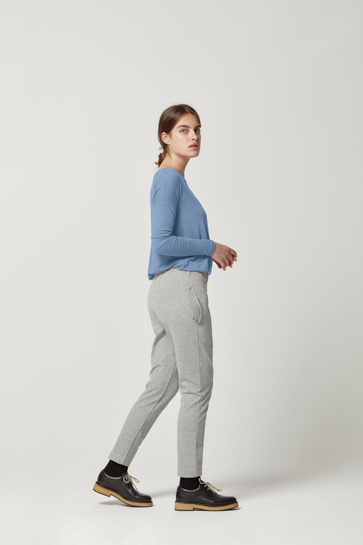 Trousers Justina Light Grey