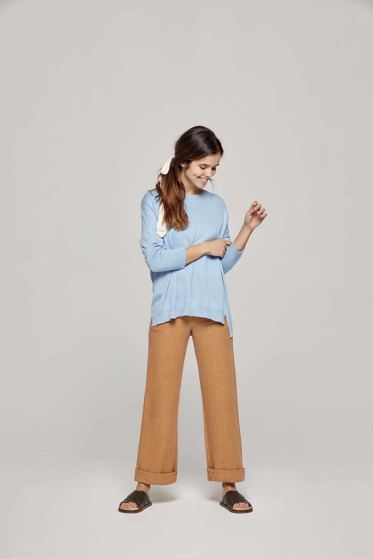 Sweater Anne Brunnera Blue